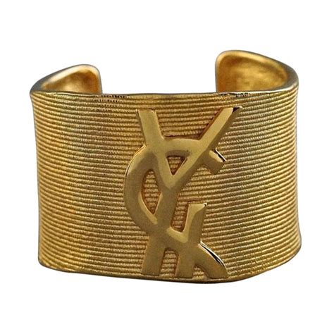 ysl gold|YSL gold bracelet.